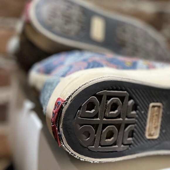 Visvim Skagway Flora Sneaker – Multicolor Jacquard Woven / Canvas Size 8 - Picture 9 of 11